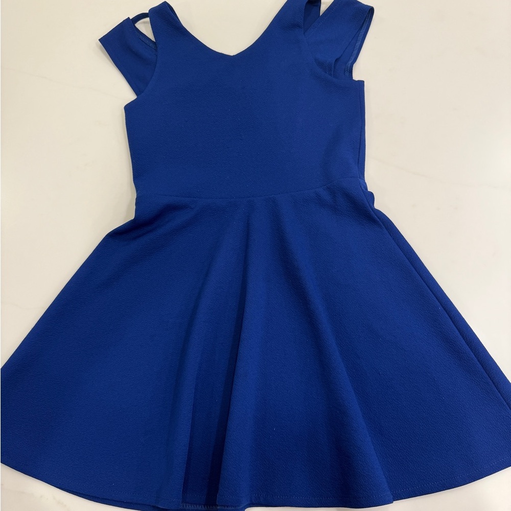 Sally Miller Vibrant Blue Casual Kids Dress